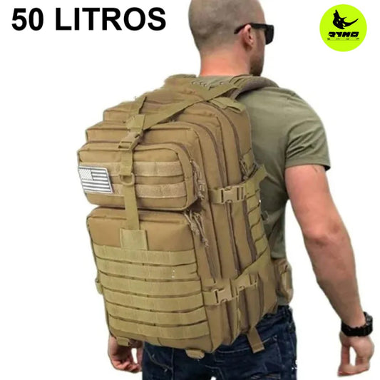 Morral de campaña 50Litros + Obsequio táctico