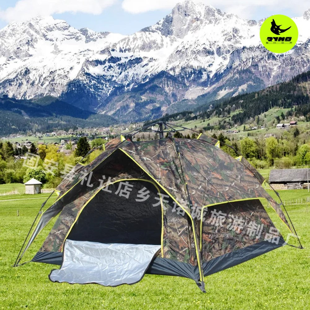 Carpa automática realtree para 4 + Obsequio tactico