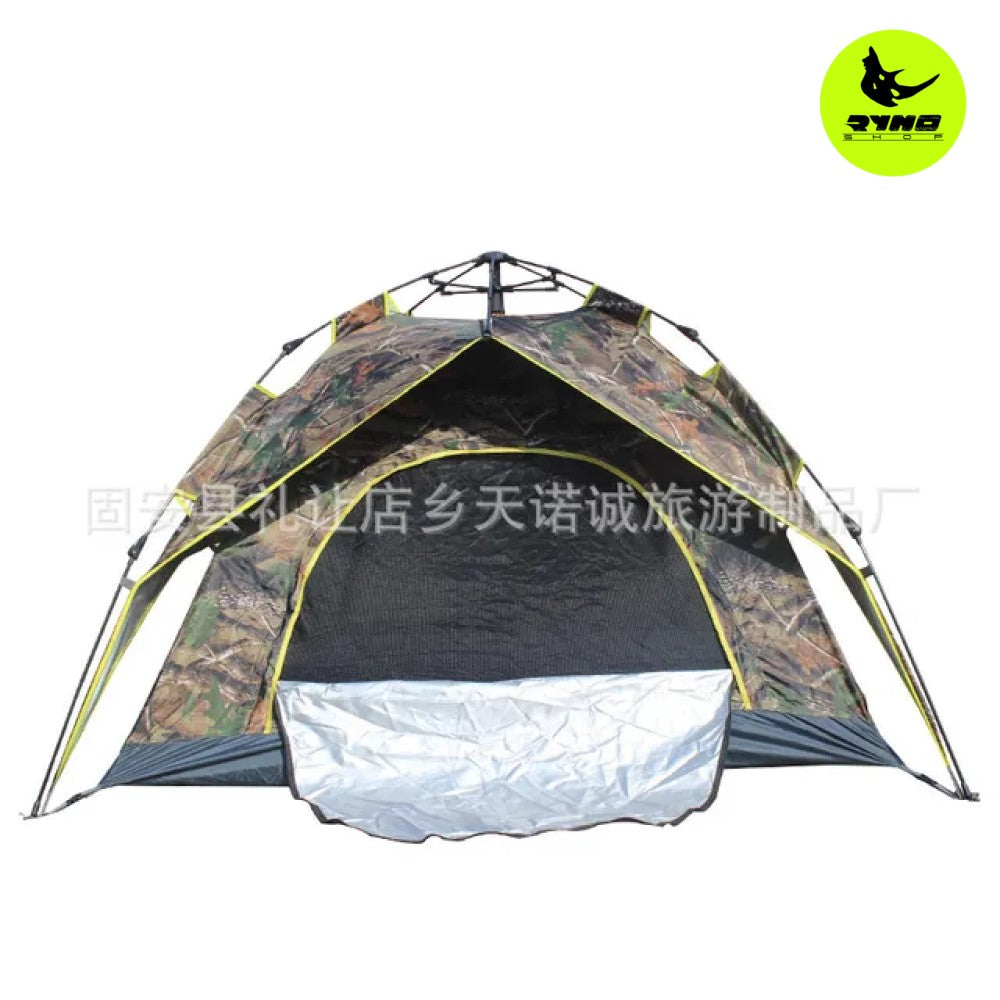 Carpa automática realtree para 4 + Obsequio tactico