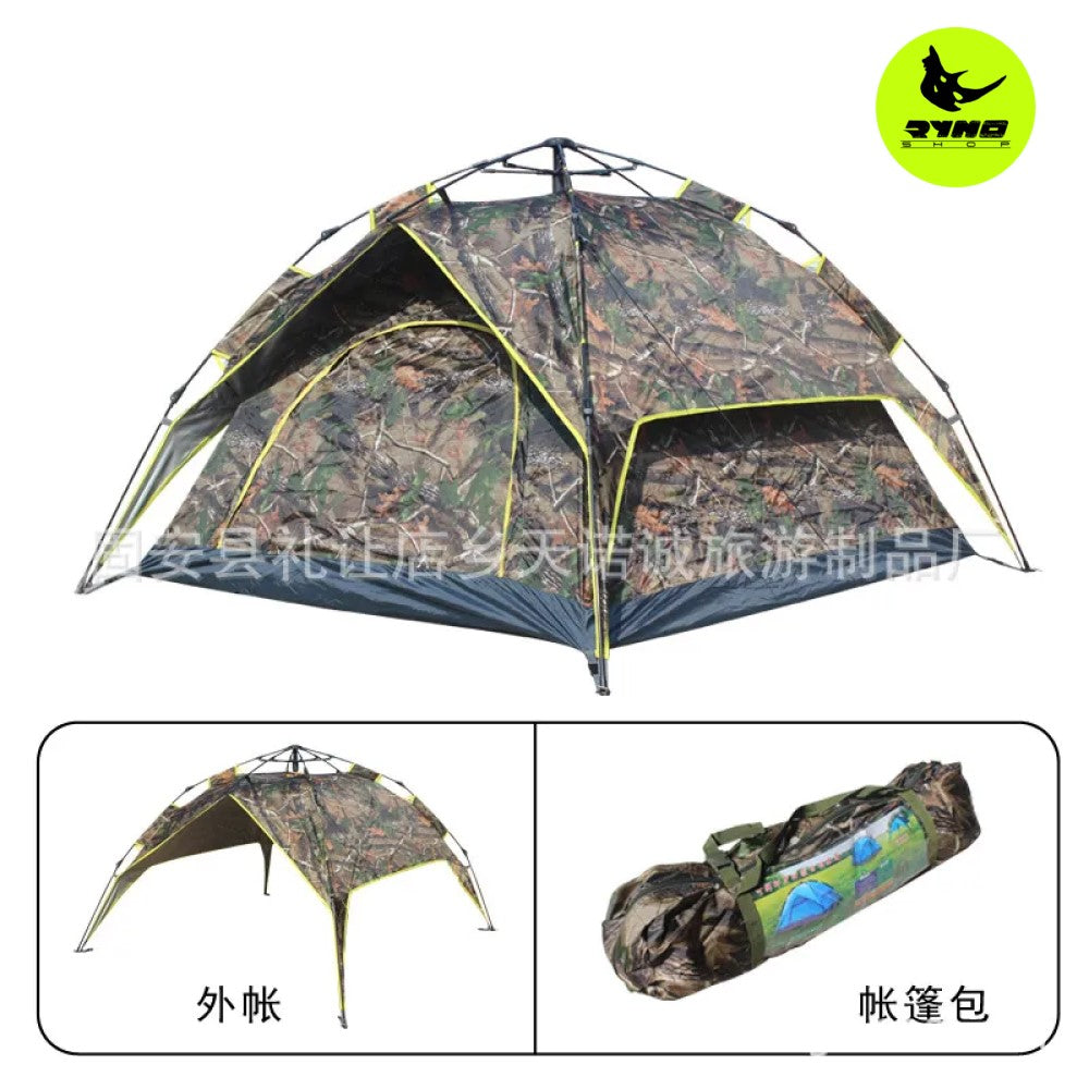 Carpa automática realtree para 4 + Obsequio tactico