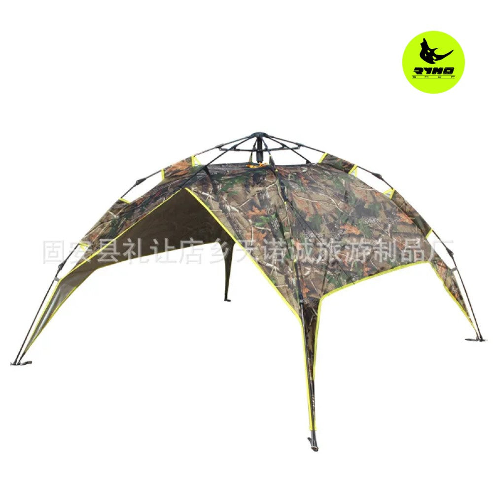 Carpa automática realtree para 4 + Obsequio tactico